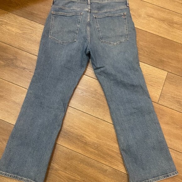 Madewell Kick Out Crop Jeans,  Oneida Wash, size 31 NWOT - Picture 6 of 6